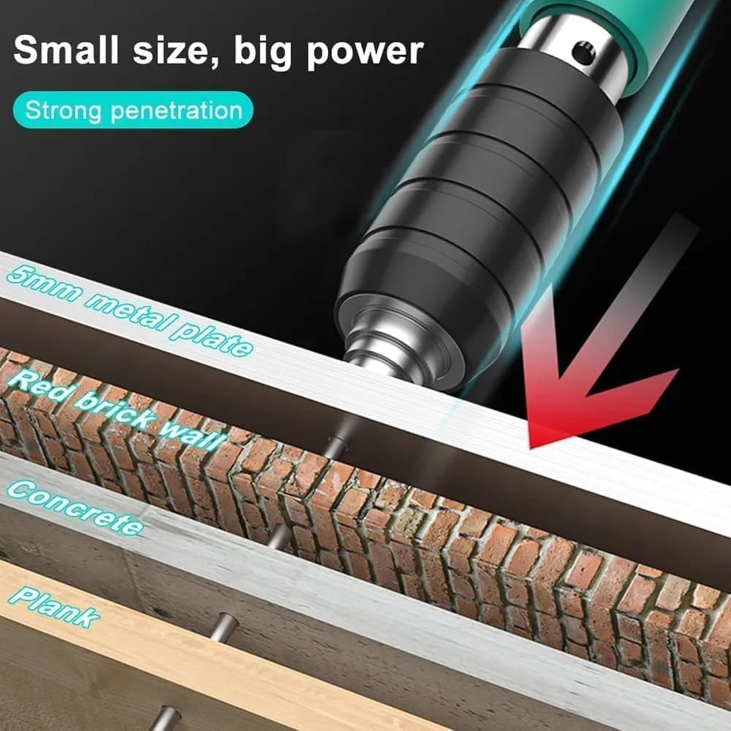 Manual Steel Nail Gun Tool (SVK-02)