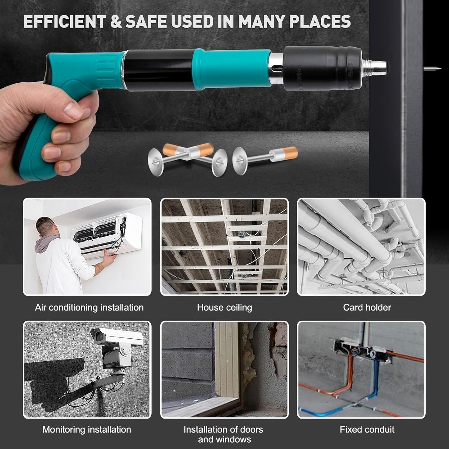 Manual Steel Nail Gun Tool (SVK-02)